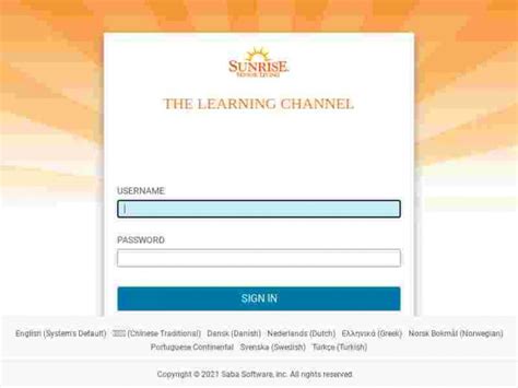 sunrise my learning channel.